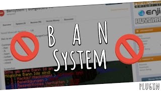 BanSystem  Plugin Vorstellung [upl. by Yeung634]