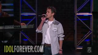 Aaron Kelly  Arms of an Angel  American Idol 9 Hollywood Week Final Performance [upl. by Ardnosak]