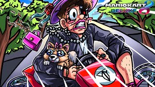 Mario Kart Moments Where Terroriser Gets Lost In The Womens Section  Mario Kart 8 Deluxe DLC [upl. by Longawa373]