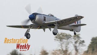 Hawker Tempest makes first flight  Restoration Weekly Episode 6 [upl. by Drooff]