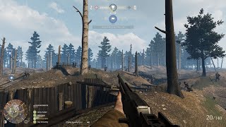 Verdun Gameplay M1918 BAR best weapons in WW1 [upl. by Yznyl432]