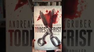 Andreas Gruber Todesfrist krimi thriller booktube buchbekloppt buchempfehlung buch funny [upl. by Acihsay]