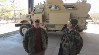 M1224 MaxxPro MRAP ShowandTell with Army Vet JB [upl. by Shewchuk]