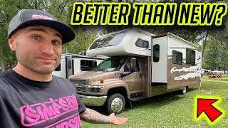 Super C RV Motorhome Rebuild  Episode 10 [upl. by Elac]