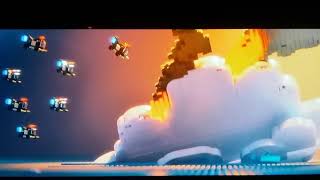 The Lego Movie Cloud Cuckoo Land sinking destroyed sinking like a big ship [upl. by Hsirehc]