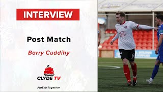 Player Interview  Barry Cuddihy [upl. by Araet513]