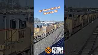 UP Power Move at Kearney NE shorts [upl. by Hill]