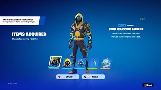 Fortnite Void Warrior Absenz Pack [upl. by Milas]