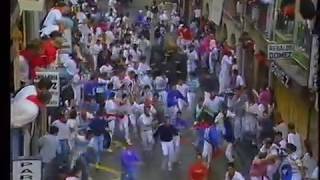 Encierro de San Fermín  12 de julio de 1997 [upl. by Linus]