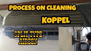 koppel super inverter 3 split type aircon cleaning process and pros and cons [upl. by Nivanod]