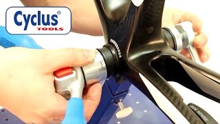 CYCLUS TOOLS® Einpressspindel für PressFit Lager [upl. by Nnylirej381]