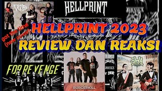 HELLPRINT 2023 Review Dan Reaksi For Revenge SHA Burgerkill dan VOB [upl. by Olivette849]