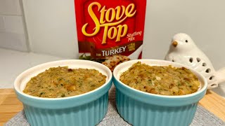 TURKEY STUFFING POT PIES An Irresistible MINI Recipe Everyone Loves [upl. by Laehcym]