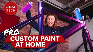 How To Custom Paint A Bike Like A Pro With Some Help From Fatcreations [upl. by Stander]