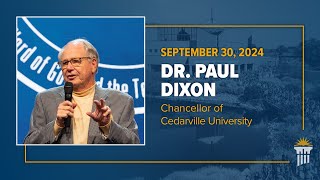 Chapel  Dr Paul Dixon [upl. by Naman339]