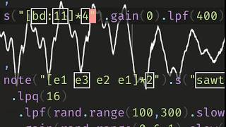 Siberspace Strudelcc Algorave [upl. by Ewer]