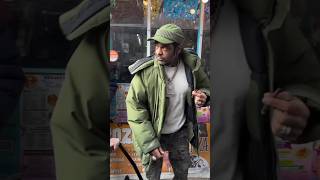 JIM JONES GIVES OUT TURKEYS IN HARLEM [upl. by Blasien]