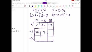 Alg 2 36 Part 4 Video [upl. by Leiru]