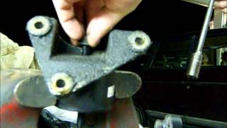 93 Volvo 240 Classic motor mount replacement [upl. by Nueoras]