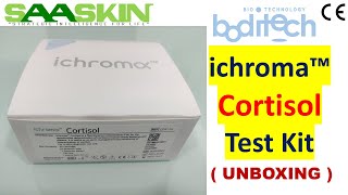 Boditech ichroma™ Cortisol Test Kit  UNBOXING  CFPC24  FIA Test [upl. by Ormond]