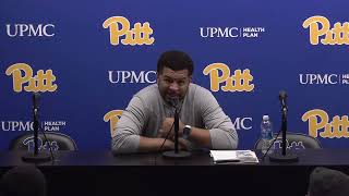 Pitt Mens Basketball  Jeff Capel Media Availability  112723 [upl. by Ennaimaj]