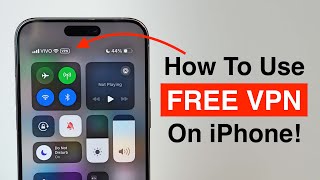 How To Install And Use a FREE VPN on your iPhone [upl. by Seugram]