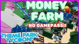 How To Build A Money Farm In THEME PARK TYCOON 2 💵 20242025 [upl. by Eoj910]