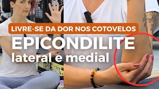 EPICONDILITE MEDIALLATERAL COTOVELO 7 EXERCÍCIOS ESSENCIAIS Alívio de dores e fortalecimento [upl. by Sirromaj795]