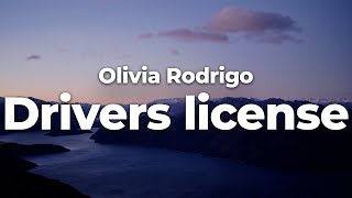 Olivia Rodrigo  drivers license LetraLyrics  Official Music Video [upl. by Mitchiner]