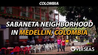 Sabaneta Neighborhood In Medellin Colombia [upl. by Lednik]