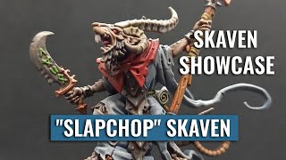 How I quotSlapchopquot amp Contrast Painted Skaven  Skaven Showcase [upl. by Ahsitan477]