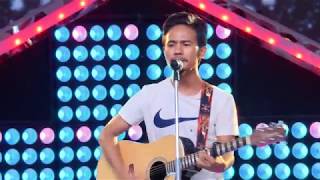 Karan Dong  quotThinking Out Loudquot  Blind Audition  The Voice of Nepal 2018 [upl. by Heinrich829]