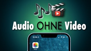 🍎 Tonspur von Video trennen amp speichern am iPhone amp iPad  kostenlos [upl. by Kile]