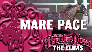 2024 Breeders Crown Elim  Mare Pace [upl. by Anauq]