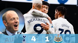 Peter Drury poetry🥰 on Tottenham Vs Newcastle 41  Peter Drury commentary🤩🔥 [upl. by Haisoj]