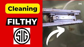 Cleaning a DISGUSTING Sig Sauer P238 w Hornady Ultrasonic Cleaner [upl. by Louise953]