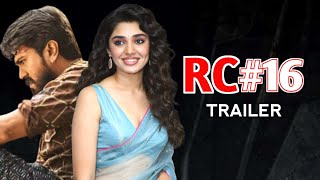 RC 16 Trailer  Ram Charan  Krithi Shetty  Studio Gulla [upl. by Coe]