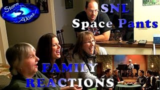 Space Pants Family Reactions SNL [upl. by Infield]