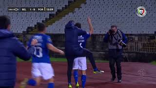 Goal  Golo André Santos Belenenses 10 FC Porto Liga 1920 13 [upl. by Ecnadnak835]