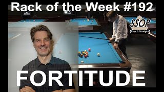 Rack of the Week 192 Straight Pool Instruction Michael Yednak [upl. by Donalt]