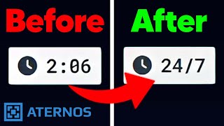 How to Make your Aternos Server Always Online 247 [upl. by Manlove472]