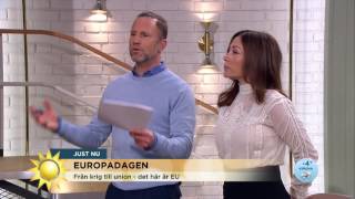 Vilka är EUs fördelar och nackdelar Marcus förklarar  Nyhetsmorgon TV4 [upl. by Gal]