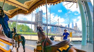 Janes Carousel  DUMBO Brooklyn [upl. by Elauqsap147]