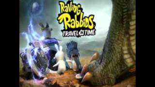 Raving Rabbids Travel In Time Music Walk The Dinosaur [upl. by Nedla]