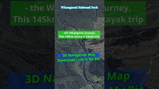 Whanganui whanganuinationalpark 3dtopo nationalpark 3dnature nationalparks nature [upl. by Aierb915]