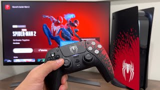 Setting Up My Spider Man 2 Limited Edition PS5 for The First Time [upl. by Allain]