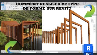 Comment réaliser ce type de forme sur revit [upl. by Eelyram]