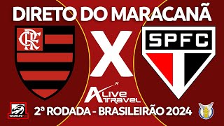 FLAMENGO X SÃO PAULO AO VIVO  2ª RODADA  BRASILEIRÃO 2024  NARRAÇÃO RAFA PENIDO [upl. by Katti550]