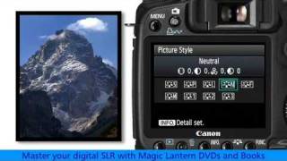 Canon 50D  Picture Styles Overview [upl. by Wil]