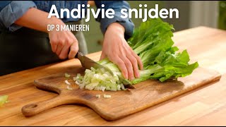 Andijvie snijden  How to Allerhande [upl. by Simons]